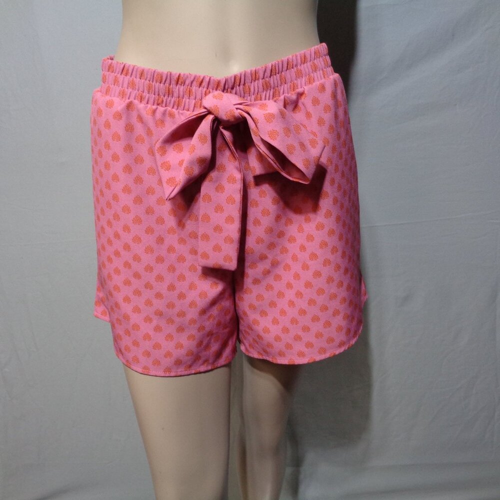 Michell Mcdowell pink patterned sweet talker shorts in size L